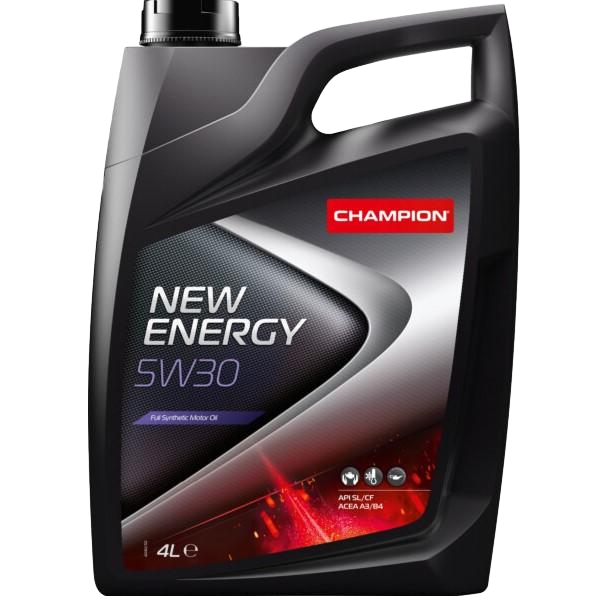 Моторное масло Champion New Energy 5W30, 4л
